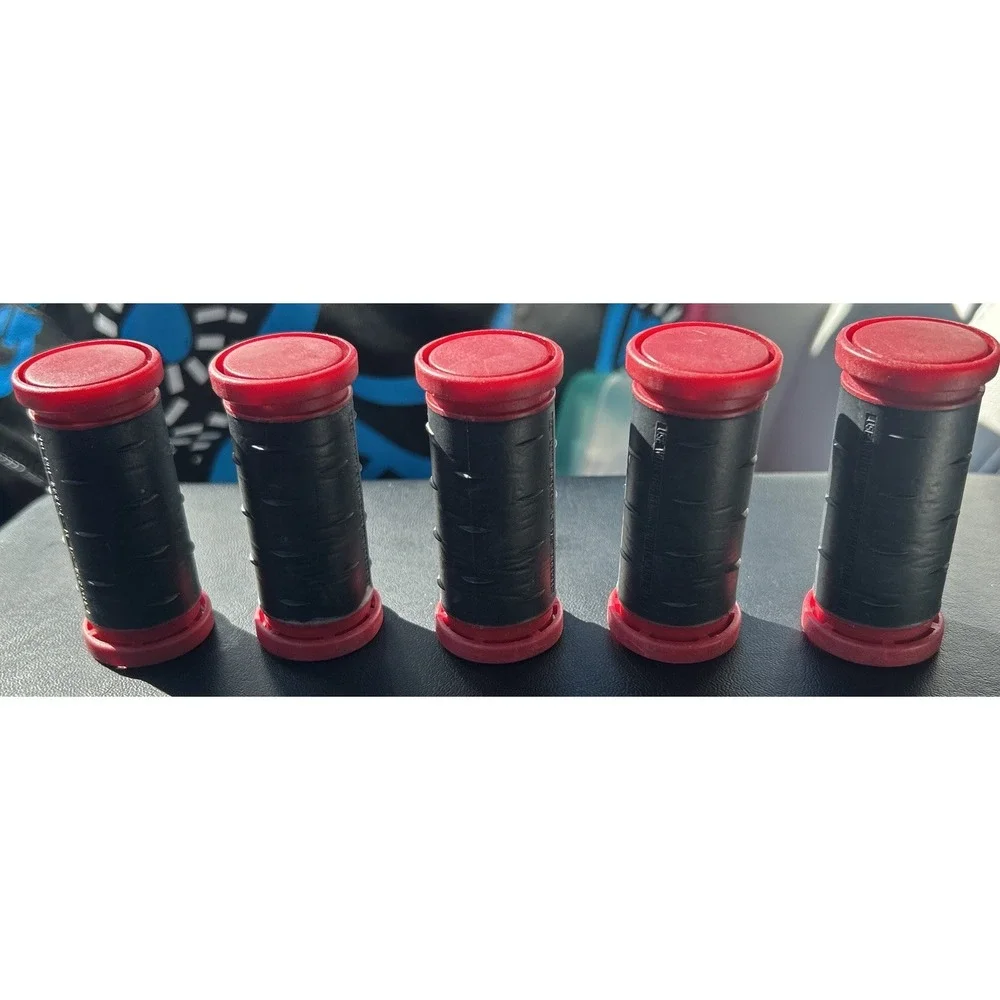 Remington H-1015 Hot Rollers Curlers Travel Set 10 Red Black Compact ☆TESTED HOT